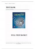 Test Bank - for Chemistry 14th Edition by Raymond Chang Dr., All Chapters | Complete A+ Guide 