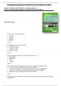 Radiography Essentials for Limited Practice 5th Edition Test Bank by Bruce W. Long , Eugene D. Frank, Ruth Ann Ehrlich 