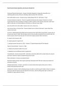 Fixed Income Review Questions and Answers (Graded A+)