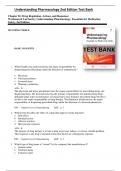 Understanding Pharmacology 2nd Edition Test Bank by M. Linda Workman, Linda A. LaCharity