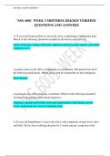  NSG 6001  WEEK 3 MIDTERM 2024/2025 VERIFIED QUESTIONS AND ANSWERS