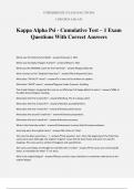 Kappa Alpha Psi (Founders) Exam Study Guide.