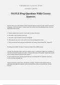 NAVLE Prep Questions With Correct Answers.