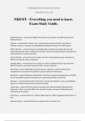 NREMT - Everything you need to know. Exam Study Guide.