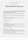 PHAR 100 Final Exam Study Guide