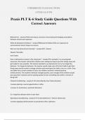 Praxis PLT K-6 Study Guide Questions With Correct Answers