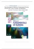 Comprehensive Test Bank with Complete Answer Key for Davis Advantage - Fundamentals of Nursing - Theory, Concepts, and Applications, 5th Edition (2024) by Leslie S..pdf 