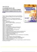 Complete Test Bank for Leadership Roles and Management Functions in Nursing, 10th Edition by Carol J. Huston (2024).pdf  1. Document information