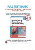 Test Bank For Introduction to Maternity and Pediatric Nursing 9th Edition BY Gloria Leifer Chapter 1-34 Newest Version 2024 LATEST UPDATED.pdf  