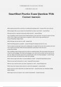 SmartSheet Practice Exam Questions With Correct Answers