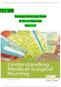 TEST BANK FOR UNDERSTANDING MEDICAL-SURGICAL NURSING 6TH EDITION BY WILLIAMS