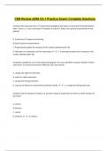 CEN Review (ENA Ch.7 Practice Exam) Complete Solutions 