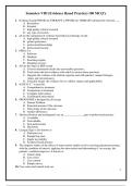 Doctor of physical therapy dpt evidence based practice paper 100 mcq s