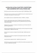 ALPHA PHI ALPHA CHAPTER 2 QUESTIONS AND ANSWERS WITH SOLUTIONS 2025