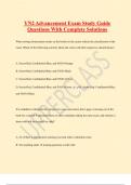 YN2 Advancement Exam Study Guide Questions With Complete Solutions