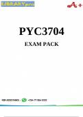 PYC3704 Exam Pack 2025