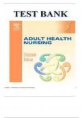 Christensen and Kockrow Adult Health Nursing 5th Edition Test Bank || A+ GRADED !!!