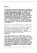 Samenvatting -  Economie module 1, 2 en 3 