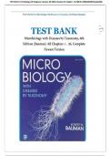 TEST BANK For Microbiology with Diseases by Taxonomy, 6th Edition (Bauman) All Chapters 1 - 26, ISBNNo; 9780134832302 (Newest 2024)