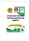 ICT2622 EXAM PACK 2025  {DETAILED QUESTIONS AND ANSWERS }