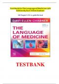 Test Bank for The Language of Medicine 13th Edition by Chabner All Chapters 1-22, complete, ISBN: 9780443107795