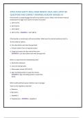 STATE FOOD SAFETY REAL EXAM NEWEST 2024-2025 LATEST 80 QUESTIONS AND CORRECT ANSWERS ALREADY GRADED A+  A food worker is preparing eggs that will be hot held for service. What is the minimum internal temperature the eggs must reach for at least 15 seconds