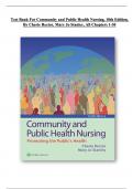 Test Bank For Community and Public Health Nursing, 10th Edition, By Cherie Rector, Mary Jo Stanley, All Chapters 1-30 || Updated 2024|2025