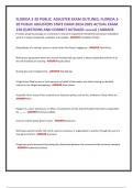 FLORIDA 3-20 PUBLIC  ADJUSTER EXAM OUTLINES, FLORIDA 3-20 PUBLIC ADJUSTERS STATE EXAM 2024-2025 ACTUAL EXAM 150 QUESTIONS AND CORRECT DETAILED ANSWERS |AGRADE   Provides property coverage on a contractor's interest in equipment intended for permane