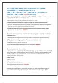 SFPC CERTIFICATION EXAM 2024-2025 /SECURITY  ASSET PROTECTION PROFESSIONAL  CERTIFICATION ACTUAL EXAM 100 QUESTIONS AND  CORRECT DETAILED ANSWERS//A GRADE When a Terrorism Threat Level is escalated from LOW to MODERATE, a DoD Component Head should employ 