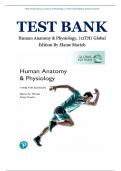 TEST BANK Human Anatomy & Physiology, (12TH) Global Edition By Elaine Marieb| NEWEST OPTIMIZED VERSION CHAPTER 1-29 | Best study guide