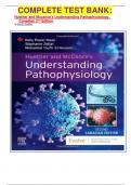 COMPLETE TEST BANK: Huether and Mccance's Understanding Pathophysiology, Canadian 2nd Edition by Sue E. Huether latest update.