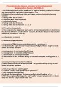 ITI: prosthodontic planning principles for implant placement Questions And Answers 2024/2025 A+