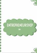 Summary Small Business Management -  Entrepreneurship (ENTP6212)