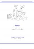 surgery-Surgical Tech 2024 Quiz