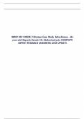 NRNP 6531 WEEK_7 iHuman Case Study Evita Alonso - 48- year-old Hispanic female CC: Abdominal pain COMPLETE EXPERT FEEDBACK (ANSWERS) 2023-2024 UPDATE