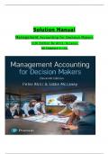 SOLUTION MANUAL for  Managerial Accounting Tools for Business Decision Making 9th Edition by Jerry J. Weygandt, Paul D. Kimmel All Chapters 1-14, Complete ISBN-9781119709589