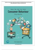 Test bank for Consumer Behavior; Buying, Having and Being 9th Canadian Edition by Solomon, Main, White & Dahl, ISBN No; 9780137652167 ,all 15 Chapters Covered (NEWEST 2024)