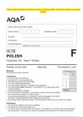 AQA GCSE POLISH Foundation Tier Paper 4 Writing JUNE 2024 Question Paper and Mark Scheme