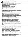 Campbell Biology in Focus, 2e (Urry) Chapter 4 A Tour of the Cell Test Bank