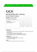 OCR AS Level English Language H070/02 Exploring  contexts Combined Question Paper & Marking Scheme 