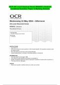 OCR AS Level Classical Greek H044/02 Literature  Combined Question Paper & Marking Scheme