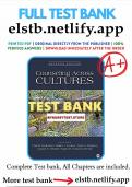 Test Bank for Counseling Across Cultures 7th Edition Pedersen