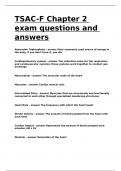 TSAC-F Chapter 2 exam questions and answers.