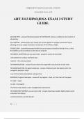 ART 2313 HINOJOSA EXAM 3 STUDY GUIDE.