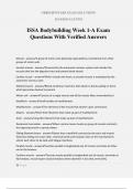 ISSA Bodybuilding Week 1-A Exam Questions With Verified Answers