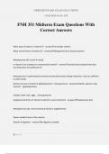 FNH 351 Midterm Exam Questions With Correct Answers