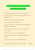 Operating System Concepts Ch. 1 Study Guide Solutions