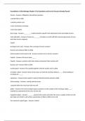 Foundations in Microbiology Chapter 6 Test Questions and Correct Answers Already Passed 