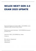 NCLEX NEXT GEN 2.0 EXAM 2025 UPDATE