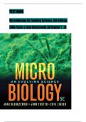 TEST BANK for Microbiology: An Evolving Science 6th Edition by Slonczewski & Foster; ISBN: 9781324033523, All 28 Chapters ||Complete A+ Guide